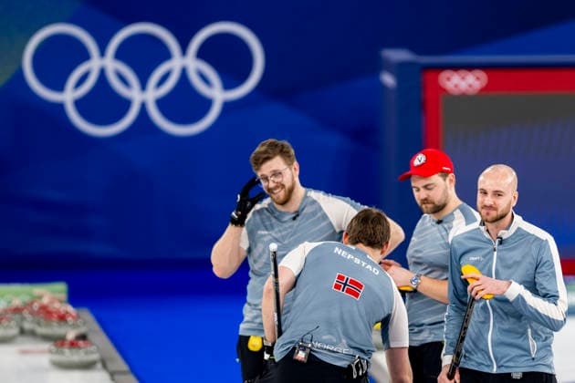260220 Bendik Ramsfjell, Martin Sesaker and Magnus Ramsfjell compete in a men s curling bronze medal match between Norway and Switzerland during day 14 of the 2026 Winter Olympics on February 20, 2026 in Cortina. Photo: Jon Olav Nesvold BILDBYRAN COP 217 JE0128 curling Olympic Games, Olympische Spiele, Olympia, OS olympics winter olympics os ol olympiska spel vinter-os olympiske leker milano cortina 2026 milan cortina 2026 milano cortina 2026 olympic games milano cortina 2026 winter olympic games milano cortina-os milano cortina-ol vinter-ol 14 bbeng schweiz sveits norge norway *** 260220 Bendik Ramsfjell, Martin Sesaker and Magnus Ramsfjell compete in a men s curling bronze medal match between Norway and Switzerland during day 14 of the 2026 Winter Olympics on February 20, 2026 in Cortina Photo Jon Olav Nesvold BILDBYRAN COP 217 JE0128 curling olympic games olympics winter olympics os ol olympiska spel vinter os olympiske leker milano cortina 2026 milan cortina 2026 milano cortina 2026 olympic games milano cortina 2026 winter olympic games milano cortina os milano cortina ol vinter ol 14 bbeng schweiz sveits norge norway  Copyright: JONxOLAVxNESVOLD BB260220JE130