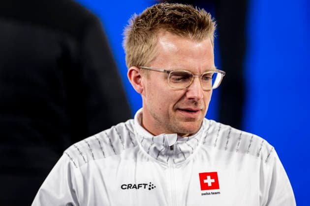 260220 Havard Vad Petersson, coach of Switzerland, after a men s curling bronze medal match between Norway and Switzerland during day 14 of the 2026 Winter Olympics on February 20, 2026 in Cortina. Photo: Jon Olav Nesvold BILDBYRAN COP 217 JE0128 curling Olympic Games, Olympische Spiele, Olympia, OS olympics winter olympics os ol olympiska spel vinter-os olympiske leker milano cortina 2026 milan cortina 2026 milano cortina 2026 olympic games milano cortina 2026 winter olympic games milano cortina-os milano cortina-ol vinter-ol 14 bbeng schweiz sveits norge norway *** 260220 Havard Vad Petersson, coach of Switzerland, after a men s curling bronze medal match between Norway and Switzerland during day 14 of the 2026 Winter Olympics on February 20, 2026 in Cortina Photo Jon Olav Nesvold BILDBYRAN COP 217 JE0128 curling olympic games olympics winter olympics os ol olympiska spel vinter os olympiske leker milano cortina 2026 milan cortina 2026 milano cortina 2026 olympic games milano cortina 2026 winter olympic games milano cortina os milano cortina ol vinter ol 14 bbeng schweiz sveits norge norway  Copyright: JONxOLAVxNESVOLD BB260220JE131