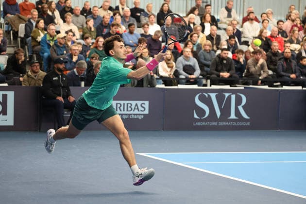 TENNIS : Play In Challenger Lille 2026 - ATP, Tennis Herren 125 Challenger Tour - 20 02 2026 ClÃ ment CHIDEKH (France) au Play In Challenger Lille 2026, ATP 125 Challenger Tour, le 20 fÃ vrier 2026 - photo Laurent Sanson PsnewZ  Copyright: xLaurentxSANSONx xPsnewZx