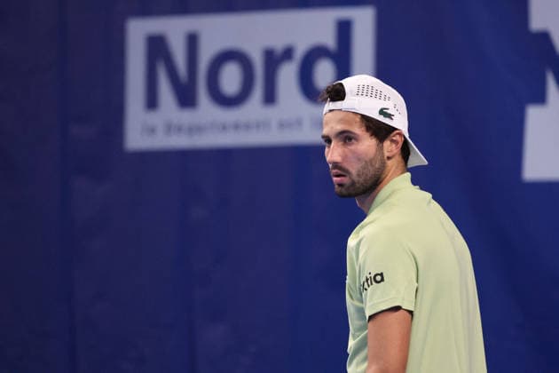 TENNIS : Play In Challenger Lille 2026 - ATP, Tennis Herren 125 Challenger Tour - 20 02 2026 Titouan DROGUET (France) au Play In Challenger Lille 2026, ATP 125 Challenger Tour, le 20 fÃ vrier 2026 - photo Laurent Sanson PsnewZ  Copyright: xLaurentxSANSONx xPsnewZx