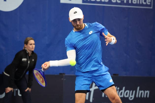 TENNIS : Play In Challenger Lille 2026 - ATP, Tennis Herren 125 Challenger Tour - 20 02 2026 Benjamin BONZI (France) au Play In Challenger Lille 2026, ATP 125 Challenger Tour, le 20 fÃ vrier 2026 - photo Laurent Sanson PsnewZ  Copyright: xLaurentxSANSONx xPsnewZx