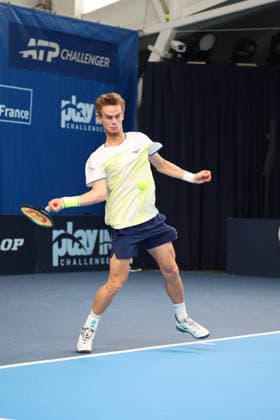 TENNIS : Play In Challenger Lille 2026 - ATP, Tennis Herren 125 Challenger Tour - 20 02 2026 Luca VAN ASSCHE (France) au Play In Challenger Lille 2026, ATP 125 Challenger Tour, le 20 fÃ vrier 2026 - photo Laurent Sanson PsnewZ  Copyright: xLaurentxSANSONx xPsnewZx