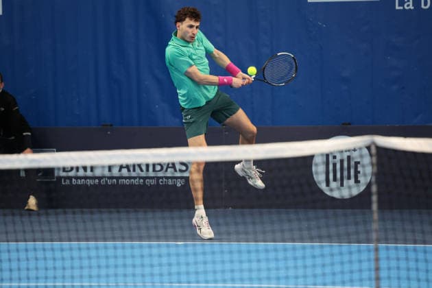 TENNIS : Play In Challenger Lille 2026 - ATP, Tennis Herren 125 Challenger Tour - 20 02 2026 ClÃ ment CHIDEKH (France) au Play In Challenger Lille 2026, ATP 125 Challenger Tour, le 20 fÃ vrier 2026 - photo Laurent Sanson PsnewZ  Copyright: xLaurentxSANSONx xPsnewZx