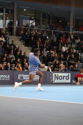 TENNIS : Play In Challenger Lille 2026 - ATP, Tennis Herren 125 Challenger Tour - 20 02 2026 MoÃ¯se KOUAME (France) au Play In Challenger Lille 2026, ATP 125 Challenger Tour, le 20 fÃ vrier 2026 - photo Laurent Sanson PsnewZ  Copyright: xLaurentxSANSONx xPsnewZx