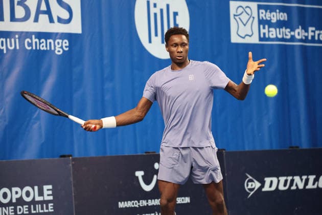 TENNIS : Play In Challenger Lille 2026 - ATP, Tennis Herren 125 Challenger Tour - 20 02 2026 MoÃ¯se KOUAME (France) au Play In Challenger Lille 2026, ATP 125 Challenger Tour, le 20 fÃ vrier 2026 - photo Laurent Sanson PsnewZ  Copyright: xLaurentxSANSONx xPsnewZx
