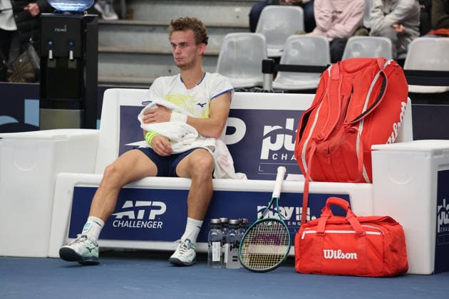 TENNIS : Play In Challenger Lille 2026 - ATP, Tennis Herren 125 Challenger Tour - 20 02 2026 Luca VAN ASSCHE (France) au Play In Challenger Lille 2026, ATP 125 Challenger Tour, le 20 fÃ vrier 2026 - photo Laurent Sanson PsnewZ  Copyright: xLaurentxSANSONx xPsnewZx