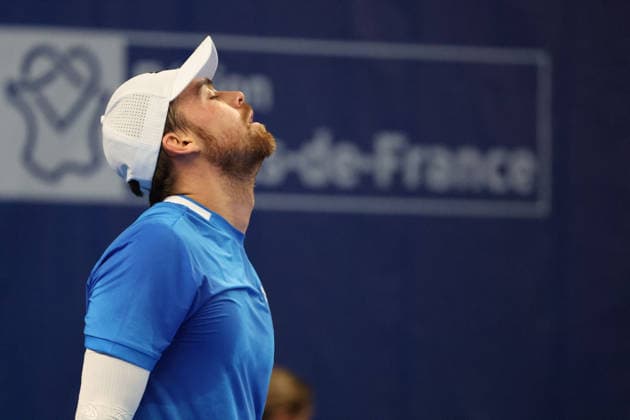 TENNIS : Play In Challenger Lille 2026 - ATP, Tennis Herren 125 Challenger Tour - 20 02 2026 Benjamin BONZI (France) au Play In Challenger Lille 2026, ATP 125 Challenger Tour, le 20 fÃ vrier 2026 - photo Laurent Sanson PsnewZ  Copyright: xLaurentxSANSONx xPsnewZx
