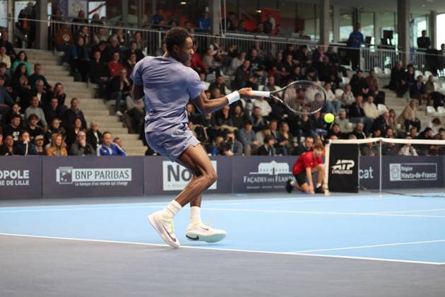 TENNIS : Play In Challenger Lille 2026 - ATP, Tennis Herren 125 Challenger Tour - 20 02 2026 MoÃ¯se KOUAME (France) au Play In Challenger Lille 2026, ATP 125 Challenger Tour, le 20 fÃ vrier 2026 - photo Laurent Sanson PsnewZ  Copyright: xLaurentxSANSONx xPsnewZx