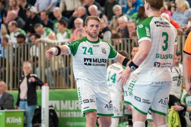 Handball I Men I Season 2025 2026 I 2 Bundesliga I 20 Matchday I HC Oppenweiler Backnang TUSEM Essen I 20 02 2026 Lukas Süsser 74, HC Oppenweiler Backnang Backnang Murrtal Arena Baden Württemberg Germany Copyright: xLobeca MaxxPetershansx