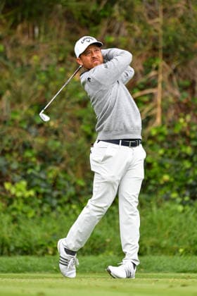 PACIFIC PALISADES, CA - FEBRUARY 20: Xander Schauffele hits a tee shot on the 6th hole during the second round of the Genesis Invitational on February 20, 2026, at Riviera Country Club in Pacific Palisades, CA. (Photo by Brian Rothmuller Icon Sportswire) GOLF: FEB 20 PGA, Golf Herren The Genesis Invitational EDITORIAL USE ONLY Icon260220001