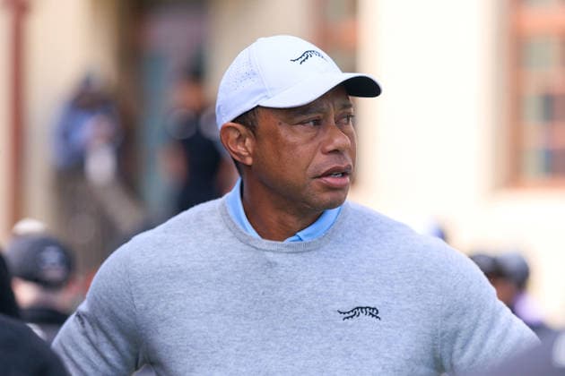 February 20, 2026, Pacific Palisades, California, USA: Tiger Woods at the 2026 Genesis Invitational Golf Tournament on Friday February 20, 2026 at the Riviera Country Club in Pacific Palisades, California. JAVIER ROJAS PI Pacific Palisades USA - ZUMAp124 20260220_zaa_p124_014 Copyright: xJavierxRojasx