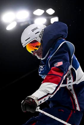 (260221) -- LIVIGNO, Feb. 21, 2026 -- Alex Ferreira of the United States competes during the freestyle skiing men s freeski halfpipe final at the Milan-Cortina 2026 Olympic Winter games, Winterspiele,Spiele, Summer games in Livigno, Italy, Feb. 20, 2026. ) (MICO2026)ITALY-LIVIGNO-OLYMPIC WINTER GAMES-FREESTYLE SKIING-MEN S FREESKI HALFPIPE-FINAL XiaxYifang 