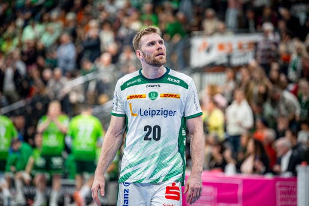 Handball Bundesliga HSG Wetzlar SC DHfK Leipzig, 20 02 26 William Bogojevic SC DHfK Leipzig, 20 Handball Bundesliga HSG Wetzlar SC DHfK Leipzig Wetzlar, 20 02 26 Copyright: xBEAUTIFULxSPORTS Roeczeyx