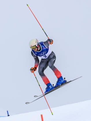 OLYMPICS - Winter Olympic Games, Olympische Spiele, Olympia, OS Milano Cortina 2026 LIVIGNO,ITALY,21.FEB.26 - OLYMPICS, FREE SKI, FREESTYLE SKIING - Winter Olympic Games Milano Cortina 2026, Skicross, men, qualification. Image shows Adam Kappacher (AUT).  GEPAxpictures xWolfgangxGrebien