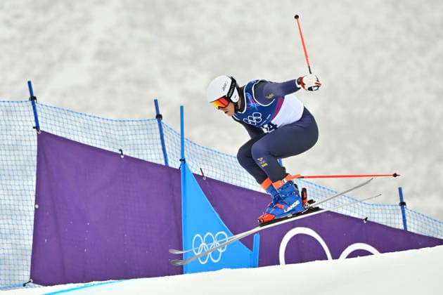 LIVIGNO, ITALY 20260221 David Mobärg during this morning s ski cross qualification in the Snow Park in Livigno, Italy, Winter Olympics. *** The image is included in the SPORTS PACKAGE. For others PAYMENT IMAGE *** LIVIGNO ITALY x10080x *** LIVIGNO, ITALY 20260221 David Mobärg during this morning s ski cross qualification in the Snow Park in Livigno, Italy, Winter Olympics The image is included in the SPORTS PACKAGE For others PAYMENT IMAGE LIVIGNO ITALY x10080x  Copyright: xFredrikxSandberg TTx 2026 OLYMPICS SKI CROSS QUALIFICATIONS