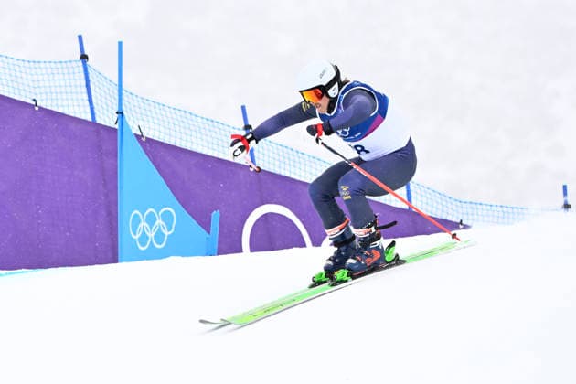 LIVIGNO, ITALY 20260221 David Mobärg during this morning s ski cross qualification in the Snow Park in Livigno, Italy, Winter Olympics. *** The image is included in the SPORTS PACKAGE. For others PAYMENT IMAGE *** LIVIGNO ITALY x10080x *** LIVIGNO, ITALY 20260221 David Mobärg during this morning s ski cross qualification in the Snow Park in Livigno, Italy, Winter Olympics The image is included in the SPORTS PACKAGE For others PAYMENT IMAGE LIVIGNO ITALY x10080x  Copyright: xFredrikxSandberg TTx 2026 OLYMPICS SKI CROSS QUALIFICATIONS