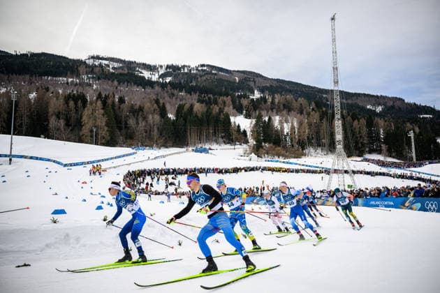 260221 Amirgali Muratbekov of Kazakhstan, Oleksandr Lisohor of Ukraine and Dagur Benediktsson of Iceland compete in the men s 50km classic technique cross-country skiing race during day 15 of the 2026 Winter Olympics on February 21, 2026 in Val di Fiemme. Photo: Maxim Thore BILDBYRAN kod MT MT1001 skidor cross-country skiing langrenn Olympic Games, Olympische Spiele, Olympia, OS olympics winter olympics os ol olympiska spel vinter-os olympiske leker milano cortina 2026 milan cortina 2026 milano cortina 2026 olympic games milano cortina 2026 winter olympic games milano cortina-os milano cortina-ol vinter-ol 15 bbeng ukraina island Kazakstan *** 260221 Amirgali Muratbekov of Kazakhstan, Oleksandr Lisohor of Ukraine and Dagur Benediktsson of Iceland compete in the men s 50km classic technique cross country skiing race during day 15 of the 2026 Winter Olympics on February 21, 2026 in Val di Fiemme Photo Maxim Thore BILDBYRAN kod MT MT1001 skidor cross country skiing langrenn olympic games olympics winter olympics os ol olympiska spel vinter os olympiske leker milano cortina 2026 milan cortina 2026 milano cortina 2026 olympic games milano cortina 2026 winter olympic games milano cortina os milano cortina ol vinter ol 15 bbeng ukraina island Kazakstan  Copyright: MAXIMxTHORE BB260221MT005