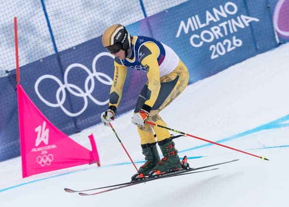 OLYMPICS - Winter Olympic Games, Olympische Spiele, Olympia, OS Milano Cortina 2026 LIVIGNO,ITALY,21.FEB.26 - OLYMPICS, FREE SKI, FREESTYLE SKIING - Winter Olympic Games Milano Cortina 2026, Skicross, men, qualification. Image shows Florian Wilmsmann (GER).  GEPAxpictures xWolfgangxGrebien