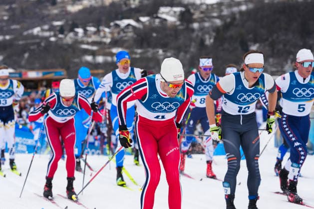 Winter Olympics in Milan Cortina 2026 Val di Fiemme, Italy 20260221. Emil Iversen from Norway during the cross-country skiing 50 km Classic men Tesero CC-Stadium during the Winter Olympics in Milano Cortina 2026. Photo: Lise Aserud NTB Val di Fiemme Italy EDITORIAL USE ONLY. RESTRICTED USE FOR BETTING COMPANIES Ref:_SPOfvmdigLOmak.jpg *** Winter Olympics in Milan Cortina 2026 Val di Fiemme, Italy 20260221 Emil Iversen from Norway during the cross country skiing 50 km Classic men Tesero CC Stadium during the Winter Olympics in Milano Cortina 2026 Photo Lise Aserud NTB Val di Fiemme Italy EDITORIAL USE ONLY RESTRICTED USE FOR BETTING COMPANIES  Copyright: xLisexAserudxx xNTBx