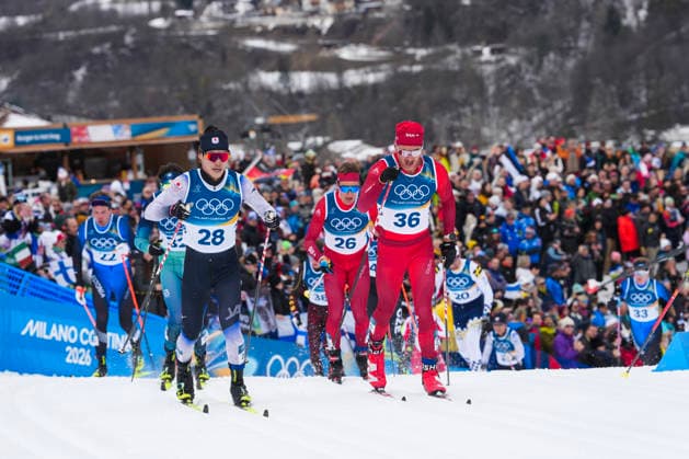 Winter Olympics in Milan Cortina 2026 Val di Fiemme, Italy 20260221. Emil Iversen from Norway during the cross-country skiing 50 km Classic men Tesero CC-Stadium during the Winter Olympics in Milano Cortina 2026. Photo: Lise Aserud NTB Val di Fiemme Italy EDITORIAL USE ONLY. RESTRICTED USE FOR BETTING COMPANIES Ref:_SPO_yRVi7kjNv0.jpg *** Winter Olympics in Milan Cortina 2026 Val di Fiemme, Italy 20260221 Emil Iversen from Norway during the cross country skiing 50 km Classic men Tesero CC Stadium during the Winter Olympics in Milano Cortina 2026 Photo Lise Aserud NTB Val di Fiemme Italy EDITORIAL USE ONLY RESTRICTED USE FOR BETTING COMPANIES  Copyright: xLisexAserudxx xNTBx