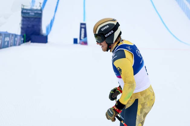 Livigno, Italien 21. Februar 2026: Ski Freestyle Ski Cross Männer - Olympia 2026 Im Bild: Tim Hronek (GER) Snow Park *** Livigno, Italy February 21, 2026 Ski Freestyle Ski Cross Men Olympia 2026 In the picture Tim Hronek GER Snow Park Copyright: xFotostandx xHettichx