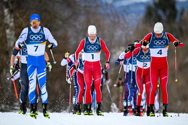 260221 Iivo Niskanen of Finland, Johannes Hosflot Klaebo of Norway and Emil Iversen of Norway compete in the men s 50km classic technique cross-country skiing race during day 15 of the 2026 Winter Olympics on February 21, 2026 in Val di Fiemme. Photo: Maxim Thore BILDBYRAN kod MT MT1001 skidor cross-country skiing langrenn Olympic Games, Olympische Spiele, Olympia, OS olympics winter olympics os ol olympiska spel vinter-os olympiske leker milano cortina 2026 milan cortina 2026 milano cortina 2026 olympic games milano cortina 2026 winter olympic games milano cortina-os milano cortina-ol vinter-ol 15 bbeng norge *** 260221 Iivo Niskanen of Finland, Johannes Hosflot Klaebo of Norway and Emil Iversen of Norway compete in the men s 50km classic technique cross country skiing race during day 15 of the 2026 Winter Olympics on February 21, 2026 in Val di Fiemme Photo Maxim Thore BILDBYRAN kod MT MT1001 skidor cross country skiing langrenn olympic games olympics winter olympics os ol olympiska spel vinter os olympiske leker milano cortina 2026 milan cortina 2026 milano cortina 2026 olympic games milano cortina 2026 winter olympic games milano cortina os milano cortina ol vinter ol 15 bbeng norge  Copyright: MAXIMxTHORE BB260221MT024
