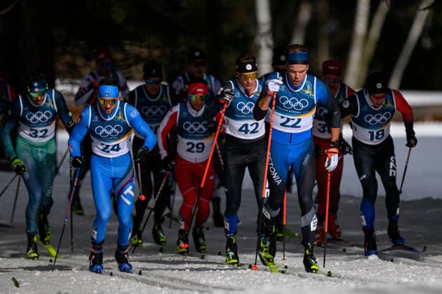 260221 Alvar Johannes Alev of Estonia competes in the men s 50km classic technique cross-country skiing race during day 15 of the 2026 Winter Olympics on February 21, 2026 in Val di Fiemme. Photo: Maxim Thore BILDBYRAN kod MT MT1001 skidor cross-country skiing langrenn Olympic Games, Olympische Spiele, Olympia, OS olympics winter olympics os ol olympiska spel vinter-os olympiske leker milano cortina 2026 milan cortina 2026 milano cortina 2026 olympic games milano cortina 2026 winter olympic games milano cortina-os milano cortina-ol vinter-ol 15 bbeng estland *** 260221 Alvar Johannes Alev of Estonia competes in the men s 50km classic technique cross country skiing race during day 15 of the 2026 Winter Olympics on February 21, 2026 in Val di Fiemme Photo Maxim Thore BILDBYRAN kod MT MT1001 skidor cross country skiing langrenn olympic games olympics winter olympics os ol olympiska spel vinter os olympiske leker milano cortina 2026 milan cortina 2026 milano cortina 2026 olympic games milano cortina 2026 winter olympic games milano cortina os milano cortina ol vinter ol 15 bbeng estland  Copyright: MAXIMxTHORE BB260221MT033
