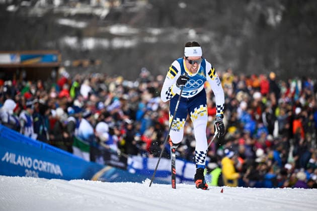 VAL DI FIEMME, ITALY 20260221 Calle Halfvarsson in the men s 5km at the Tesero cross-country skiing stadium during the Winter Olympics in Val di Fiemme, Italy. *** The image is included in the SPORTS PACKAGE. For others PAYMENT IMAGE *** VAL DI FIEMME ITALY x10430x *** VAL DI FIEMME, ITALY 20260221 Calle Halfvarsson in the men s 5km at the Tesero cross country skiing stadium during the Winter Olympics in Val di Fiemme, Italy The image is included in the SPORTS PACKAGE For others PAYMENT IMAGE VAL DI FIEMME ITALY x10430x  Copyright: xChristinexOlsson TTx 2026 OLYMPICS SKIING MEN S FIVE MILE