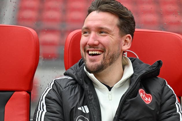 21 02 2026 Soccer Season 2025 2026 1 Google Pixel Women Bundesliga 19 Matchday 1 FC Nuremberg FCN Club Clubfrauen FC Carl Zeiss Jena Sportfoto Zink xwoxzix Thomas Oostendorp Coach 1 FC Nuremberg FCN happy Jubel Freude