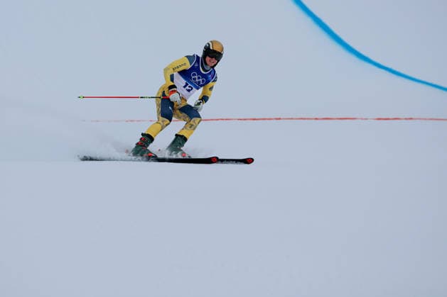 Livigno, Italien 21. Februar 2026: Ski Freestyle Ski Cross Männer - Olympia 2026 Im Bild: Florian Wilmsmann (GER) Snow Park *** Livigno, Italy February 21, 2026 Ski Freestyle Ski Cross Men Olympia 2026 In the picture Florian Wilmsmann GER Snow Park Copyright: xFotostandx xHettichx