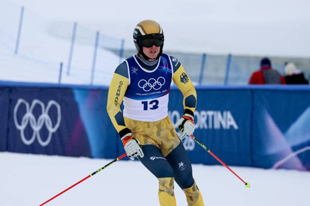Livigno, Italien 21. Februar 2026: Ski Freestyle Ski Cross Männer - Olympia 2026 Im Bild: Florian Wilmsmann (GER) Snow Park *** Livigno, Italy February 21, 2026 Ski Freestyle Ski Cross Men Olympia 2026 In the picture Florian Wilmsmann GER Snow Park Copyright: xFotostandx xHettichx