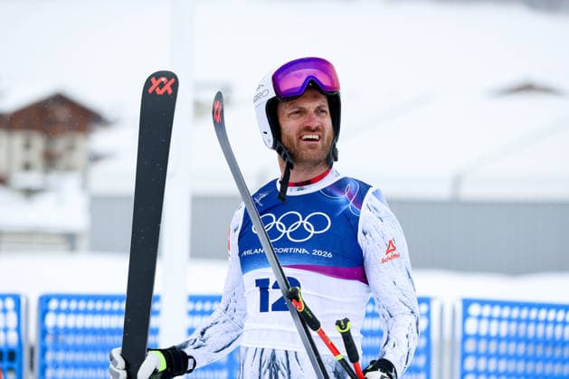 Livigno, Italien 21. Februar 2026: Ski Freestyle Ski Cross Männer - Olympia 2026 Im Bild: Alex Fiva (SUI) lächelnd Snow Park *** Livigno, Italy 21 February 2026 Ski Freestyle Ski Cross Men Olympia 2026 In the picture Alex Fiva SUI smiling Snow Park Copyright: xFotostandx xHettichx