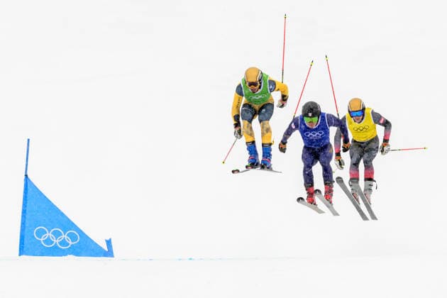 260221 Florian Fischer of Germany, Ryo Sugai of Japan and Christoph Danksagmueller of Austria compete in men s freestyle skiing ski cross round of sixteen during day 15 of the 2026 Winter Olympics on February 21, 2026 in Livigno. Photo: Vegard Grott BILDBYRAN kod VG VG0890 bbeng Olympic Games, Olympische Spiele, Olympia, OS olympics winter olympics os ol olympiska spel vinter-os olympiske leker milano cortina 2026 milan cortina 2026 milano cortina 2026 olympic games milano cortina 2026 winter olympic games milano cortina-os milano cortina-ol vinter-ol ski cross freestyle skiing skicross tyskland österrike *** 260221 Florian Fischer of Germany, Ryo Sugai of Japan and Christoph Danksagmueller of Austria compete in men s freestyle skiing ski cross round of sixteen during day 15 of the 2026 Winter Olympics on February 21, 2026 in Livigno Photo Vegard Grott BILDBYRAN kod VG VG0890 bbeng olympic games olympics winter olympics os ol olympiska spel vinter os olympiske leker milano cortina 2026 milan cortina 2026 milano cortina 2026 olympic games milano cortina 2026 winter olympic games milano cortina os milano cortina ol vinter ol ski cross freestyle skiing skicross germany austria  Copyright: VEGARDxGRoTT BB260221VG023
