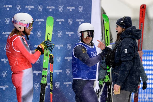 260221 Erik Mobärg of Sweden after competing in men s freestyle skiing ski cross round of 16 during day 15 of the 2026 Winter Olympics on February 21, 2026 in Livigno. Photo: Vegard Grott BILDBYRAN kod VG VG0890 bbeng Olympic Games, Olympische Spiele, Olympia, OS olympics winter olympics os ol olympiska spel vinter-os olympiske leker milano cortina 2026 milan cortina 2026 milano cortina 2026 olympic games milano cortina 2026 winter olympic games milano cortina-os milano cortina-ol vinter-ol ski cross freestyle skiing skicross sverige depp *** 260221 Erik Mobärg of Sweden after competing in men s freestyle skiing ski cross round of 16 during day 15 of the 2026 Winter Olympics on February 21, 2026 in Livigno Photo Vegard Grott BILDBYRAN kod VG VG0890 bbeng olympic games olympics winter olympics os ol olympiska spel vinter os olympiske leker milano cortina 2026 milan cortina 2026 milano cortina 2026 olympic games milano cortina 2026 winter olympic games milano cortina os milano cortina ol vinter ol ski cross freestyle skiing skicross sverige depp  Copyright: VEGARDxGRoTT BB260221VG025