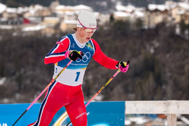 OLYMPICS - Winter Olympic Games, Olympische Spiele, Olympia, OS Milano Cortina 2026 TESERO,ITALY,21.FEB.26 - OLYMPICS, NORDIC SKIING, NORDIC COMBINED, CROSS COUNTRY - Winter Olympic Games Milano Cortina 2026, 50km, mass start, classic, men. Image shows Johannes Hoesflot Klaebo (NOR).  GEPAxpictures xMatthiasxTrinkl