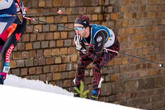 OLYMPICS - Winter Olympic Games, Olympische Spiele, Olympia, OS Milano Cortina 2026 TESERO,ITALY,21.FEB.26 - OLYMPICS, NORDIC SKIING, NORDIC COMBINED, CROSS COUNTRY - Winter Olympic Games Milano Cortina 2026, 50km, mass start, classic, men. Image shows Florian Notz (GER).  GEPAxpictures xMatthiasxTrinkl