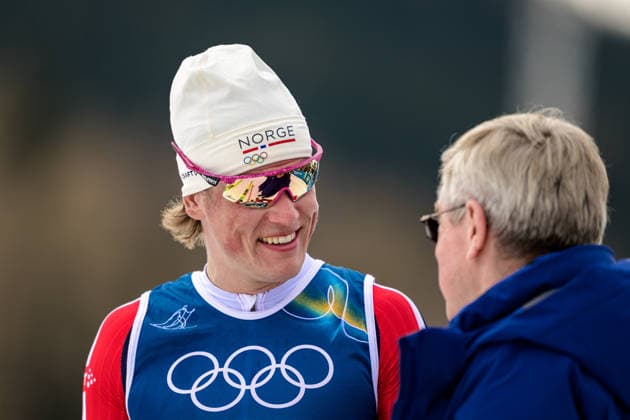 260221 Johannes Hosflot Klaebo of Norway celebrates after competing in the men s 50km classic technique cross-country skiing race during day 15 of the 2026 Winter Olympics on February 21, 2026 in Val di Fiemme. Photo: Maxim Thore BILDBYRAN kod MT MT1001 skidor cross-country skiing langrenn Olympic Games, Olympische Spiele, Olympia, OS olympics winter olympics os ol olympiska spel vinter-os olympiske leker milano cortina 2026 milan cortina 2026 milano cortina 2026 olympic games milano cortina 2026 winter olympic games milano cortina-os milano cortina-ol vinter-ol 15 bbeng norge jubel guld gold gull *** 260221 Johannes Hosflot Klaebo of Norway celebrates after competing in the men s 50km classic technique cross country skiing race during day 15 of the 2026 Winter Olympics on February 21, 2026 in Val di Fiemme Photo Maxim Thore BILDBYRAN kod MT MT1001 skidor cross country skiing langrenn olympic games olympics winter olympics os ol olympiska spel vinter os olympiske leker milano cortina 2026 milan cortina 2026 milano cortina 2026 olympic games milano cortina 2026 winter olympic games milano cortina os milano cortina ol vinter ol 15 bbeng norge jubel guld gold gull  Copyright: MAXIMxTHORE BB260221MT080
