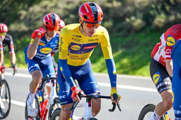 Volta Algarve 2026 Stage 4 LAGOS, PORTUGAL - FEBRUARY 21 : Ayuso Juan (ESP) of Lidl - Trek during stage 4 of the 52th edition of Volta Algarve an UCI ProSeries 2.Pro cycling road race stage for Men Elite of 175.1 km with start in Albufeira and finish in Lagos on February 21, 2026 in Lagos, Portugal, 21 02 2026 ( Motordriver Guy De Vuyst - Lagos Portugal  Copyright: xNicoxVereeckenx