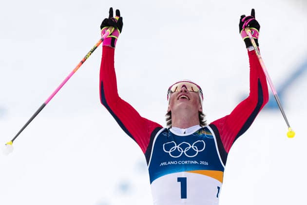 Milano Cortina 2026, cross-country skiing, men, mass start 50 km, Johannes Hoesflot Klaebo is Olympic champion