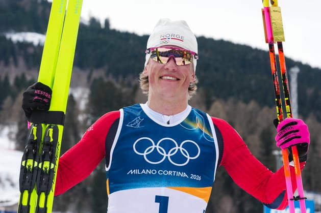 Winter Olympics in Milan Cortina 2026 Val di Fiemme, Italy 20260221. Johannes Hosflot Klaebo from Norway wins Olympic gold in the cross-country skiing 50 km Classic men s Tesero CC-Stadium during the Winter Olympics in Milano Cortina 2026. Photo: Lise Aserud NTB Val di Fiemme Italy EDITORIAL USE ONLY. RESTRICTED USE FOR BETTING COMPANIES Ref:_SPO0uMSiRHMznw.jpg *** Winter Olympics in Milan Cortina 2026 Val di Fiemme, Italy 20260221 Johannes Hosflot Klaebo from Norway wins Olympic gold in the cross country skiing 50 km Classic men s Tesero CC Stadium during the Winter Olympics in Milano Cortina 2026 Photo Lise Aserud NTB Val di Fiemme Italy EDITORIAL USE ONLY RESTRICTED USE FOR BETTING COMPANIES  Copyright: xLisexAserudxx xNTBx