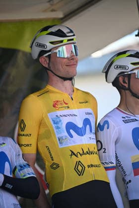 21-02-2026 Vuelta Andalucia; Tappa 04 Montoro - Pozoblanco; 2026, Movistar; Lopez Perez, Juan Pedro; Montoropart; 