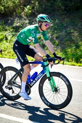 Volta Algarve 2026 Stage 4 LAGOS, PORTUGAL - FEBRUARY 21 : Seixas Paul (FRA) of Decathlon CMA CGM Team in action during stage 4 of the 52th edition of Volta Algarve an UCI ProSeries 2.Pro cycling road race stage for Men Elite of 175.1 km with start in Albufeira and finish in Lagos on February 21, 2026 in Lagos, Portugal, 21 02 2026 ( Motordriver Guy De Vuyst - Lagos Portugal  Copyright: xNicoxVereeckenx