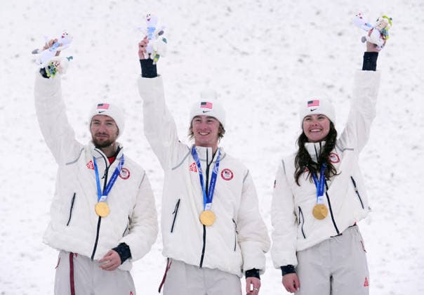 Milano Cortina 2026, Ski Freestyle, Mixed Team, Aerials, USA is Olympic Champion