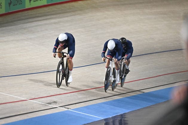 2026 British Cycling Lloyds National Track Championships Picture by Mathew Wells SWpix.com - 21 02 2026 - 2026 British Cycling Lloyds National Track Championships - National Cycling Centre, Manchester, England - Sprint - M Para B Qualifying - Team Inspired A Copyright: x xSWpix.comx(t axPhotographyxHubxLtd)xMathewxWells SWpix.comx SWP-3203-0573