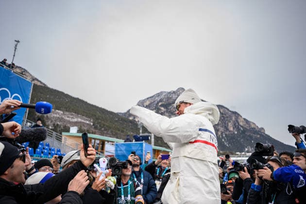 260221 Johannes Hosflot Klaebo of Norway celebrates after men s 50km classic technique cross-country skiing race during day 15 of the 2026 Winter Olympics on February 21, 2026 in Val di Fiemme. Photo: Maxim Thore BILDBYRAN kod MT MT1001 skidor cross-country skiing langrenn Olympic Games, Olympische Spiele, Olympia, OS olympics winter olympics os ol olympiska spel vinter-os olympiske leker milano cortina 2026 milan cortina 2026 milano cortina 2026 olympic games milano cortina 2026 winter olympic games milano cortina-os milano cortina-ol vinter-ol 15 bbeng norge jubel guld gold gull *** 260221 Johannes Hosflot Klaebo of Norway celebrates after men s 50km classic technique cross country skiing race during day 15 of the 2026 Winter Olympics on February 21, 2026 in Val di Fiemme Photo Maxim Thore BILDBYRAN kod MT MT1001 skidor cross country skiing langrenn olympic games olympics winter olympics os ol olympiska spel vinter os olympiske leker milano cortina 2026 milan cortina 2026 milano cortina 2026 olympic games milano cortina 2026 winter olympic games milano cortina os milano cortina ol vinter ol 15 bbeng norge jubel guld gold gull  Copyright: MAXIMxTHORE BB260221MT129