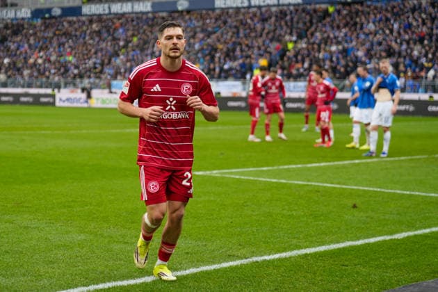 2 Bundesliga SV Darmstadt 98 vs Fortuna Düsseldorf, Merck Stadion am Böllenfalltor, 21 02 2026 Florent Muslija Fortuna Düsseldorf, 24 2 Bundesliga SV Darmstadt 98 vs Fortuna Düsseldorf, Merck Stadion am Böllenfalltor, 21 02 2026 DFB DFL REGULATIONS PROHIBIT ANY USE OF PHOTOGRAPHS AS IMAGE SEQUENCES AND OR QUASI VIDEO Copyright: xBEAUTILUSxSPORTS Hillx
