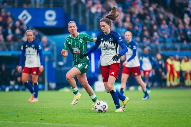Football, Women, 1. BL, Hamburger SV - Werder Bremen