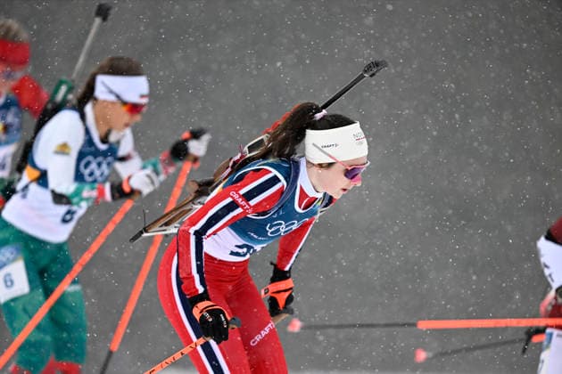 ANTERSELVA, ITALY 20260221 Marthe Krakstad Johansen, Norway, during the women s 12.5 km mass start in biathlon in Anterselva during the Winter Olympics in Milan Cortina, Italy. *** The image is included in the SPORTS PACKAGE. For others PAID IMAGE *** ANTERSELVA ITALY x10050x *** ANTERSELVA, ITALY 20260221 Marthe Krakstad Johansen, Norway, during the women s 12 5 km mass start in biathlon in Anterselva during the Winter Olympics in Milan Cortina, Italy The image is included in the SPORTS PACKAGE For others PAID IMAGE ANTERSELVA ITALY x10050x  Copyright: xPontusxLundahl TTx 2026 OLYMPICS BIATHING WOMEN S MASS START 12.5KM