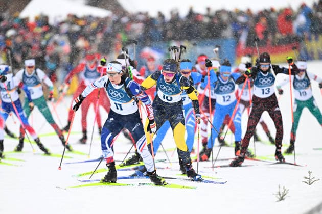 ANTERSELVA, ITALIEN 20260221 Elvira Öberg under damernas masstart 12,5 km i skidskytte i Anterselva under vinter-OS i Milano Cortina, Italien. *** Bilden ingar i SPORTPAKET. För övriga BETALBILD *** ANTERSELVA ITALIEN x10050x *** ANTERSELVA, ITALY 20260221 Elvira Öberg during the womens mass start 12.5 km in biathlon in Anterselva during the Winter Olympics in Milan Cortina, Italy The picture is in the SPORT PACKAGE For others PAYPICTURE ANTERSELVA ITALY x10050x  Copyright: xPontusxLundahl TTx OS 2026 SKIDSKYTTE DAMERNAS MASSTART 12,5KM