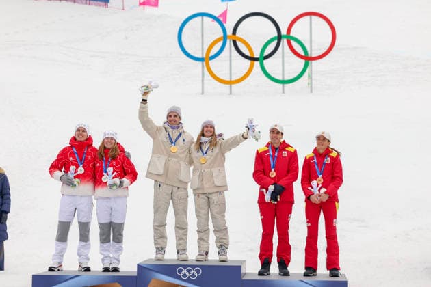 Milano Cortina 2026, ski mountaineering, mixed, relay, France is Olympic champion